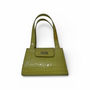 Guess Y2K Croc-Embossed Faux Bag